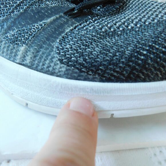 Nike Metcon 3 Flyknit Training Sneakers Shoes Women 8 Black Ar5623-001 USED - Picture 11 of 16